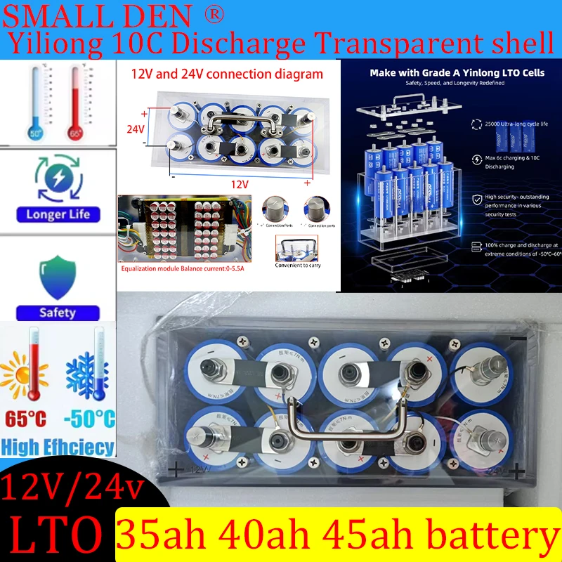 12V 24V 35Ah 40Ah 45Ah литий-титанатные аккумуляторы для внедорожников и электромобилей (двухцелевой) Оригинальный аккумулятор
12V 24V 35Ah 40Ah 45Ah литий-титанатные аккумуляторы для внедорожников и электромобилей (двухцелевой) Оригинальный аккумулятор