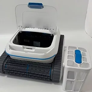 Model PC200Lite, Cordless Pool Cleaning Robot, Lightweight Automatic Robotic Vacuum, For Residential Swimming Pools
Model PC200Lite, Cordless Pool Cleaning Robot, Lightweight Automatic Robotic Vacuum, For Residential Swimming Pools