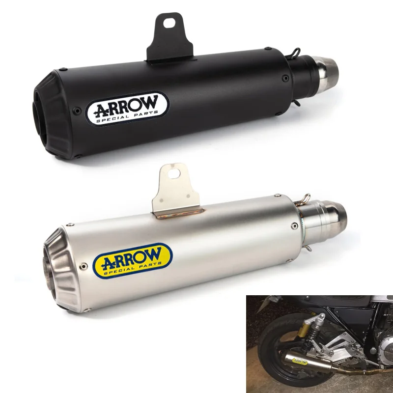 36-51mm Universal Motorcycle ARROW Exhaust Muffler Pipe Tube For Honda Yamaha Kawasaki YZF R1 R3 R6 Z400 Nvx Nmax155 PCX GSR750
36-51mm Universal Motorcycle ARROW Exhaust Muffler Pipe Tube For Honda Yamaha Kawasaki YZF R1 R3 R6 Z400 Nvx Nmax155 PCX GSR750