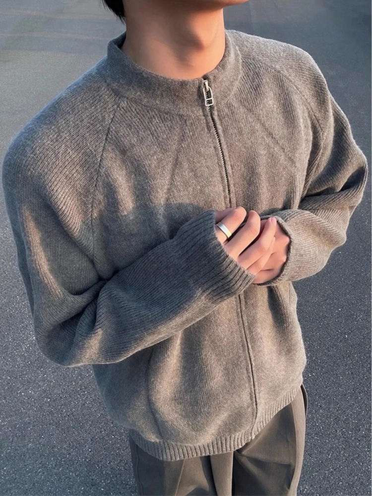 ay Zipper Cardigan Sweater Men's Autumn Winter Warmth Inner Wear American Sle Lazy Faion Outerwear Knitted irt
ay Zipper Cardigan Sweater Men's Autumn Winter Warmth Inner Wear American Sle Lazy Faion Outerwear Knitted irt