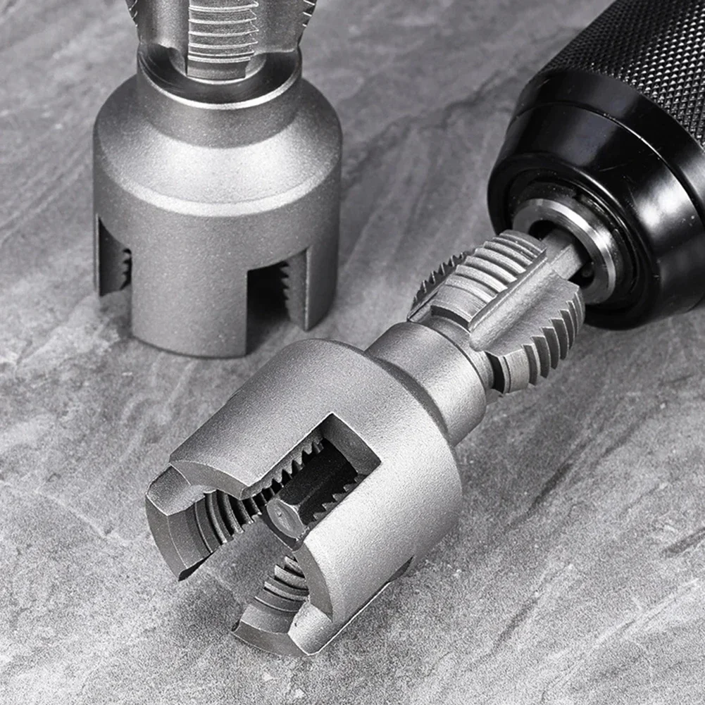 DN15 DN20 Water Pipe Thread Opener PPR Internal External Integrated Water Pipe Wire Opener For Electric Drill Pvc Pipe Threader
DN15 DN20 Water Pipe Thread Opener PPR Internal External Integrated Water Pipe Wire Opener For Electric Drill Pvc Pipe Threader