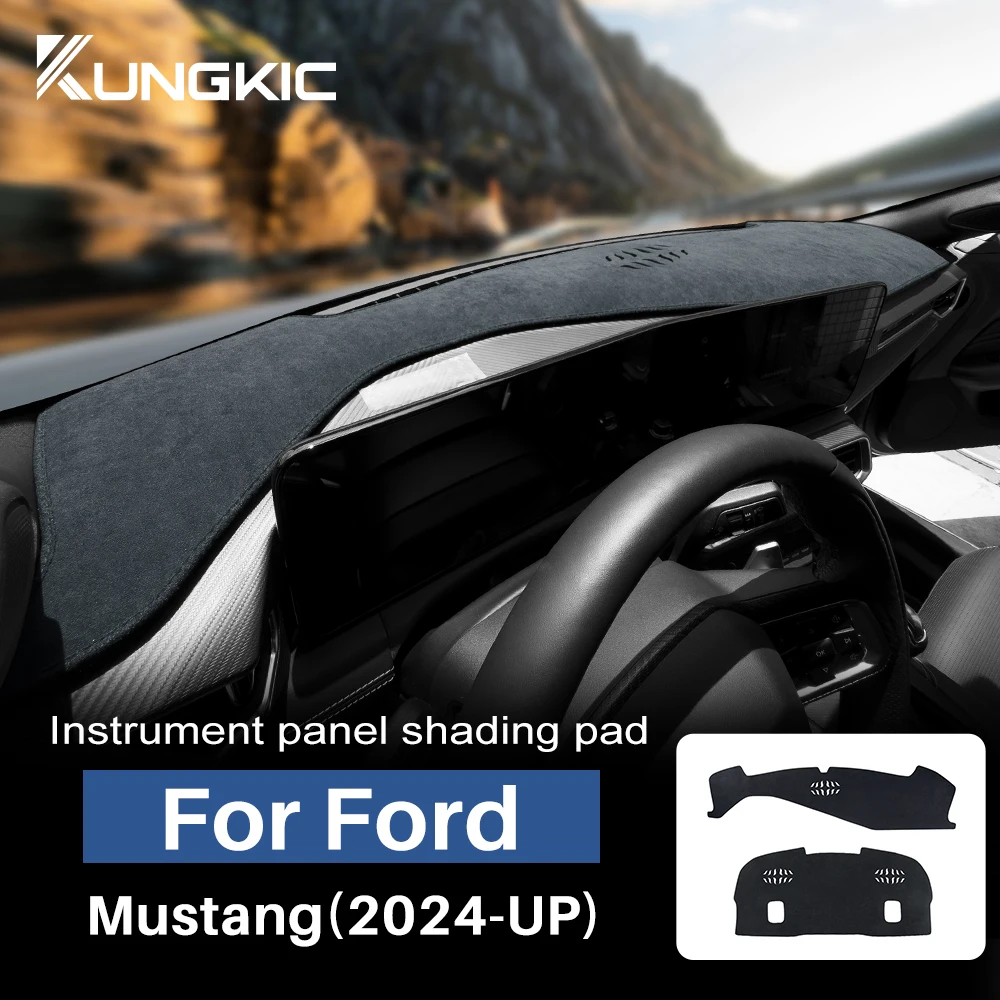 Топ, фланелевый коврик для приборной панели для Ford Mustang GT 2024 2025, защита от солнца в машину, коврик с защитой от УФ-лучей, аксессуары, нескользящий чехол для приборной панели
Топ, фланелевый коврик для приборной панели для Ford Mustang GT 2024 2025, защита от солнца в машину, коврик с защитой от УФ-лучей, аксессуары, нескользящий чехол для приборной панели