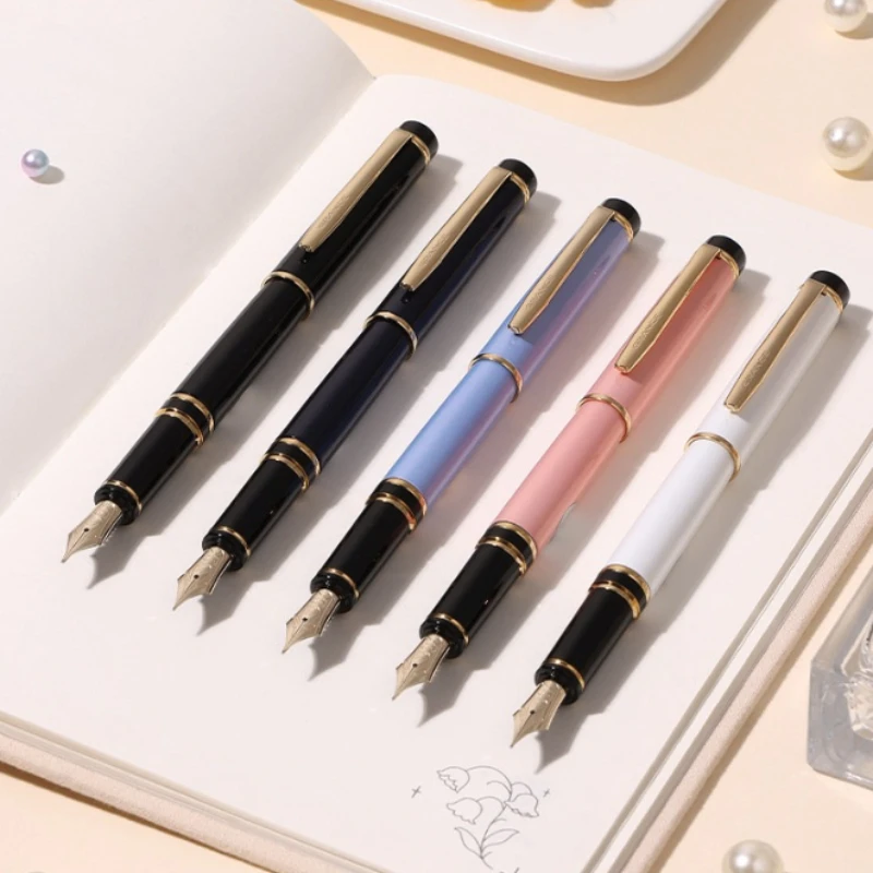 Japan PILOT Grance14K Gold Tip Fountain Pen F/M 0.5/0.7MM Brass Pen Holder Metal FGRC-12SR School Calligraphy Pens Stationery
Japan PILOT Grance14K Gold Tip Fountain Pen F/M 0.5/0.7MM Brass Pen Holder Metal FGRC-12SR School Calligraphy Pens Stationery