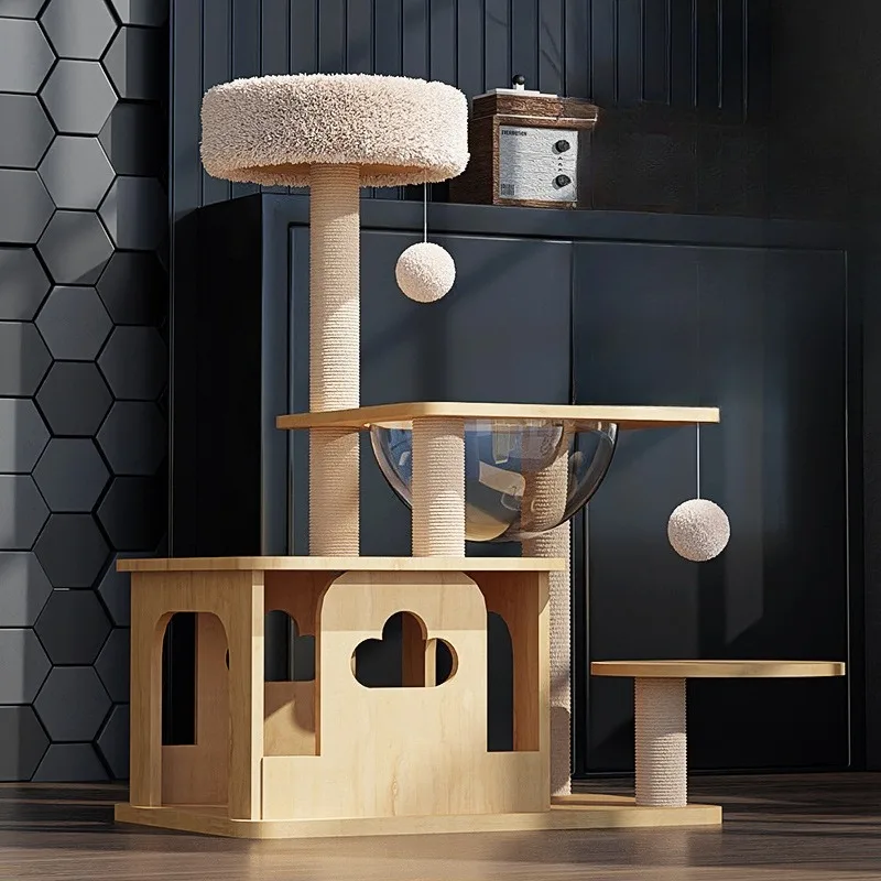 Sisal Column Cats Scrapers Wooden Cat Tree Tower Stable and Durable Waterproof Cats Scratching Post Cat Accessories Pets
Sisal Column Cats Scrapers Wooden Cat Tree Tower Stable and Durable Waterproof Cats Scratching Post Cat Accessories Pets