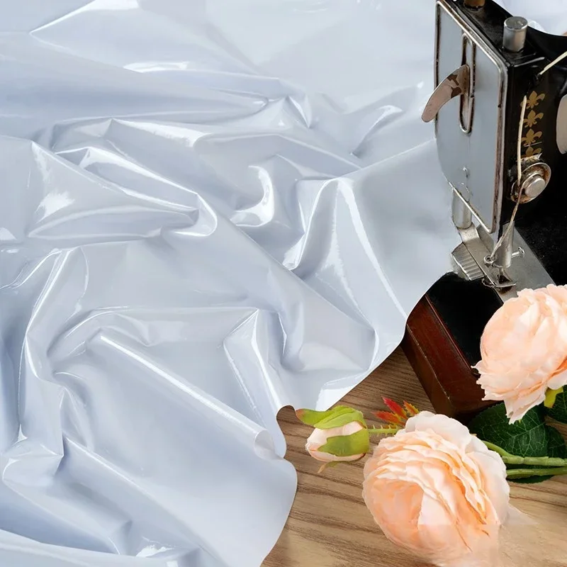 100x145cm High-gloss Soft Waterproof Four-sided Elastic Designer Fabric White High Stretch Mirror Leather PU Leather Fabric
100x145cm High-gloss Soft Waterproof Four-sided Elastic Designer Fabric White High Stretch Mirror Leather PU Leather Fabric