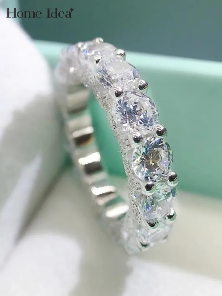 Luxury High Carbon Diamonds Women Ring Designer Wedding Engagement Ring Fine Jewelry Gift For Women
Luxury High Carbon Diamonds Women Ring Designer Wedding Engagement Ring Fine Jewelry Gift For Women