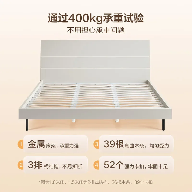 Modern Simple Plate Bed Double Bed, Ergonomic Bed Screen Queen Bed
Modern Simple Plate Bed Double Bed, Ergonomic Bed Screen Queen Bed