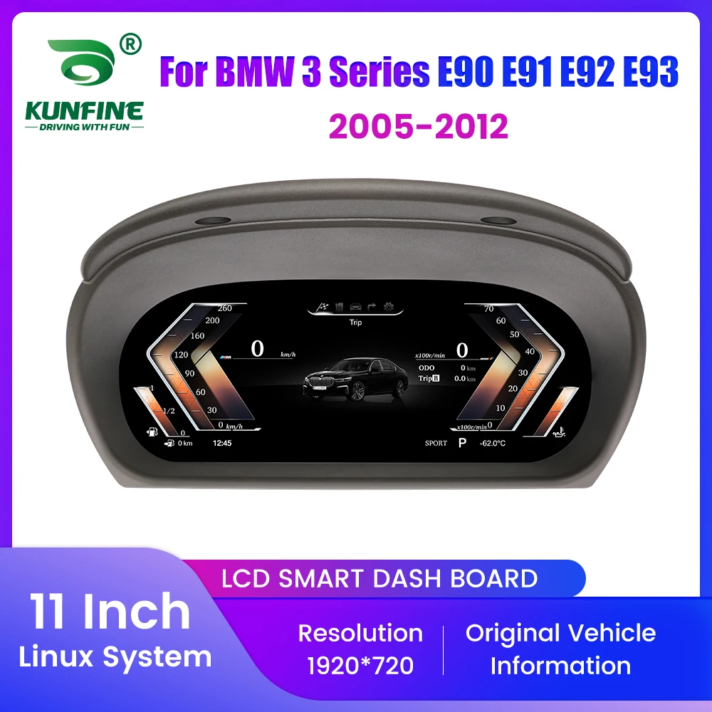 Для BMW 3 серии E90 E91 E92 E93 2005-2012 11 "автомобильный ЖК-дисплей, цифровая приборная панель, приборная панель, спидометр, виртуальный кабин
Для BMW 3 серии E90 E91 E92 E93 2005-2012 11 "автомобильный ЖК-дисплей, цифровая приборная панель, приборная панель, спидометр, виртуальный кабин