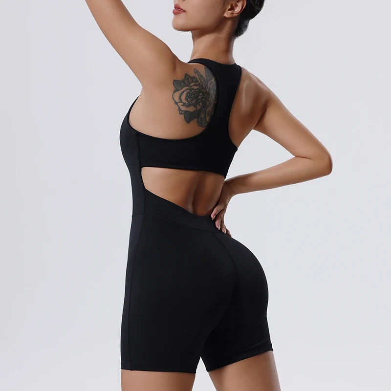 Yoga Set Short Sports Jumpsuit Women Sportswear Suit Sleeveless Gym One-piece Set Women Workout Rompers Female Fitness Bodysuits
Yoga Set Short Sports Jumpsuit Women Sportswear Suit Sleeveless Gym One-piece Set Women Workout Rompers Female Fitness Bodysuits