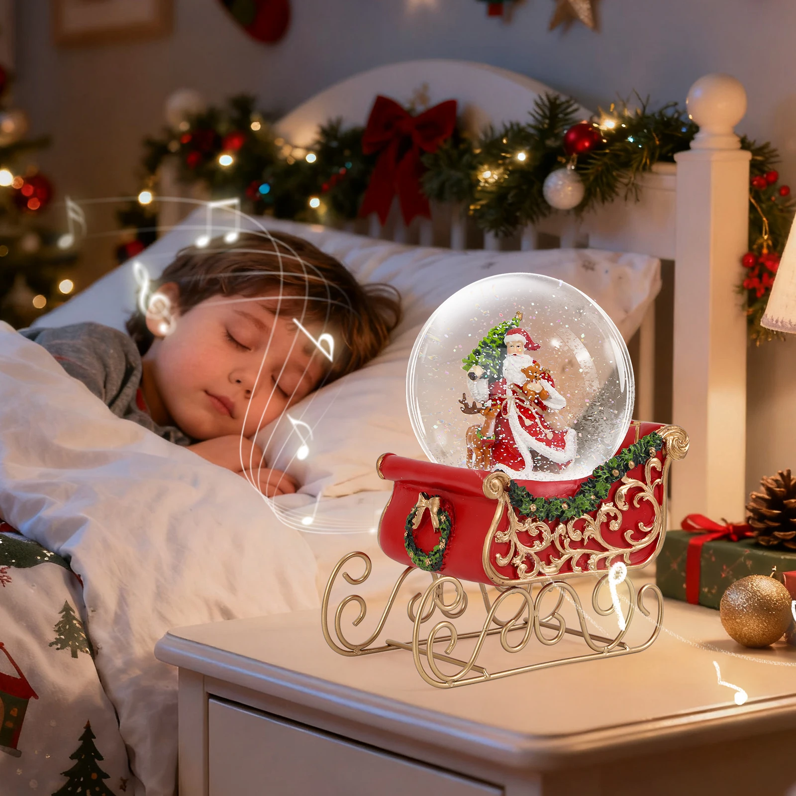 Идеальный рождественский подарок Музыкальный снежный шар с танцевальными огнями Праздничный сюрприз для семьи и друзей
Идеальный рождественский подарок Музыкальный снежный шар с танцевальными огнями Праздничный сюрприз для семьи и друзей