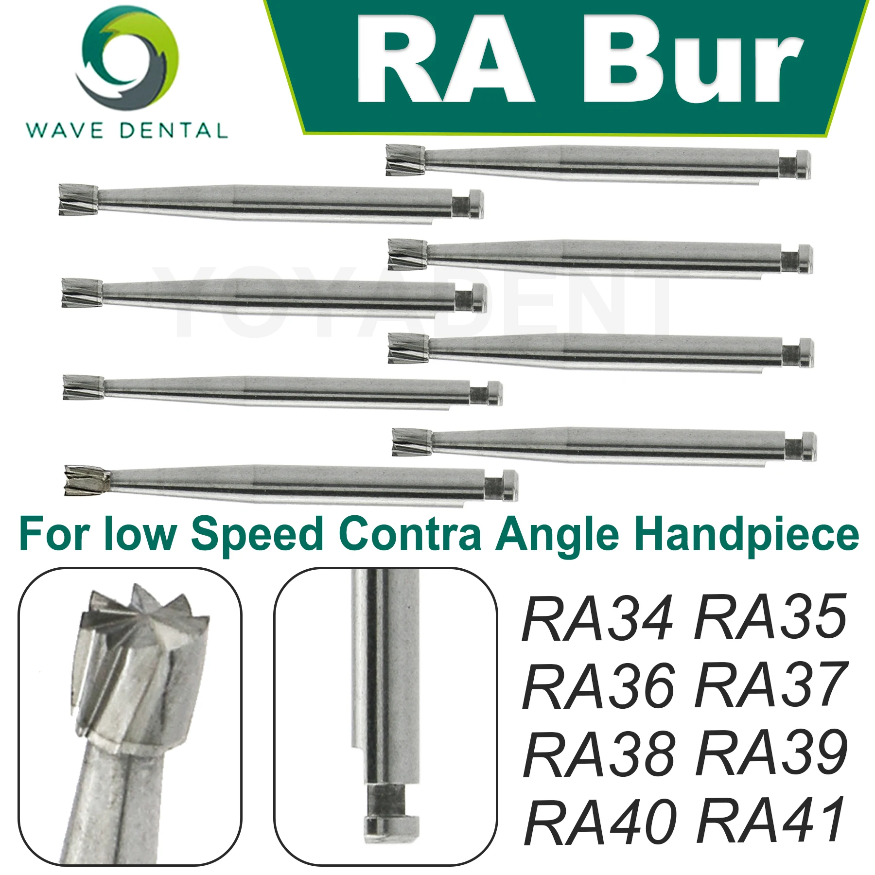 WAVE Dental Tungsten Carbide Burs Inverted Cone Head Bur 2.35mm For Low Speed Contra Angle Handpiece Dentistry Drill
WAVE Dental Tungsten Carbide Burs Inverted Cone Head Bur 2.35mm For Low Speed Contra Angle Handpiece Dentistry Drill