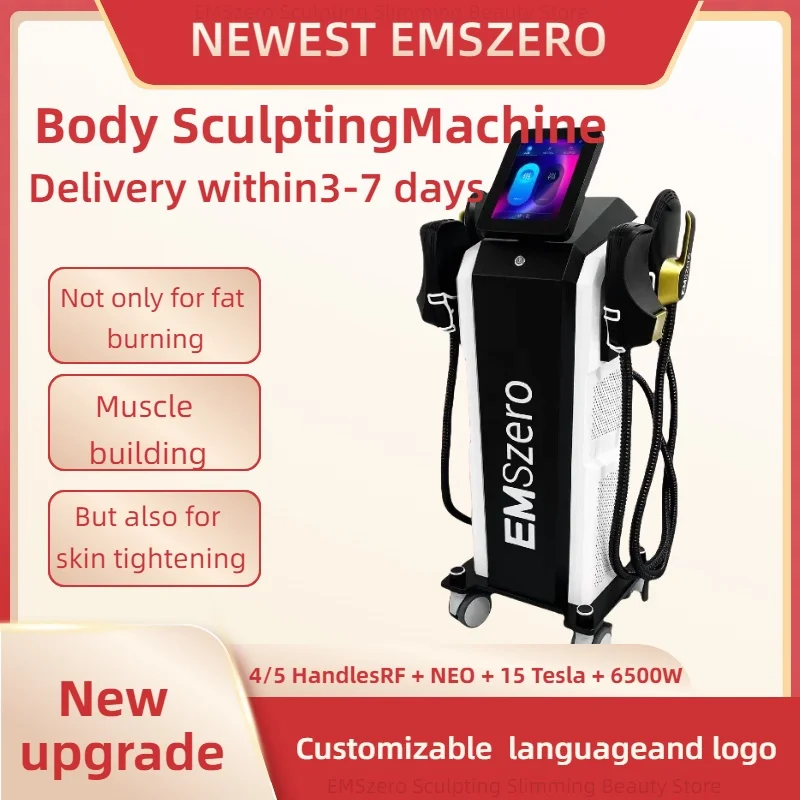 EMSZERO PRO Ultra Therapy 15 Tesla 6500W Hiemt Lose Weight EM Body Slim Muscle Stimulation Professional Ems zero NEO Machine.
EMSZERO PRO Ultra Therapy 15 Tesla 6500W Hiemt Lose Weight EM Body Slim Muscle Stimulation Professional Ems zero NEO Machine.