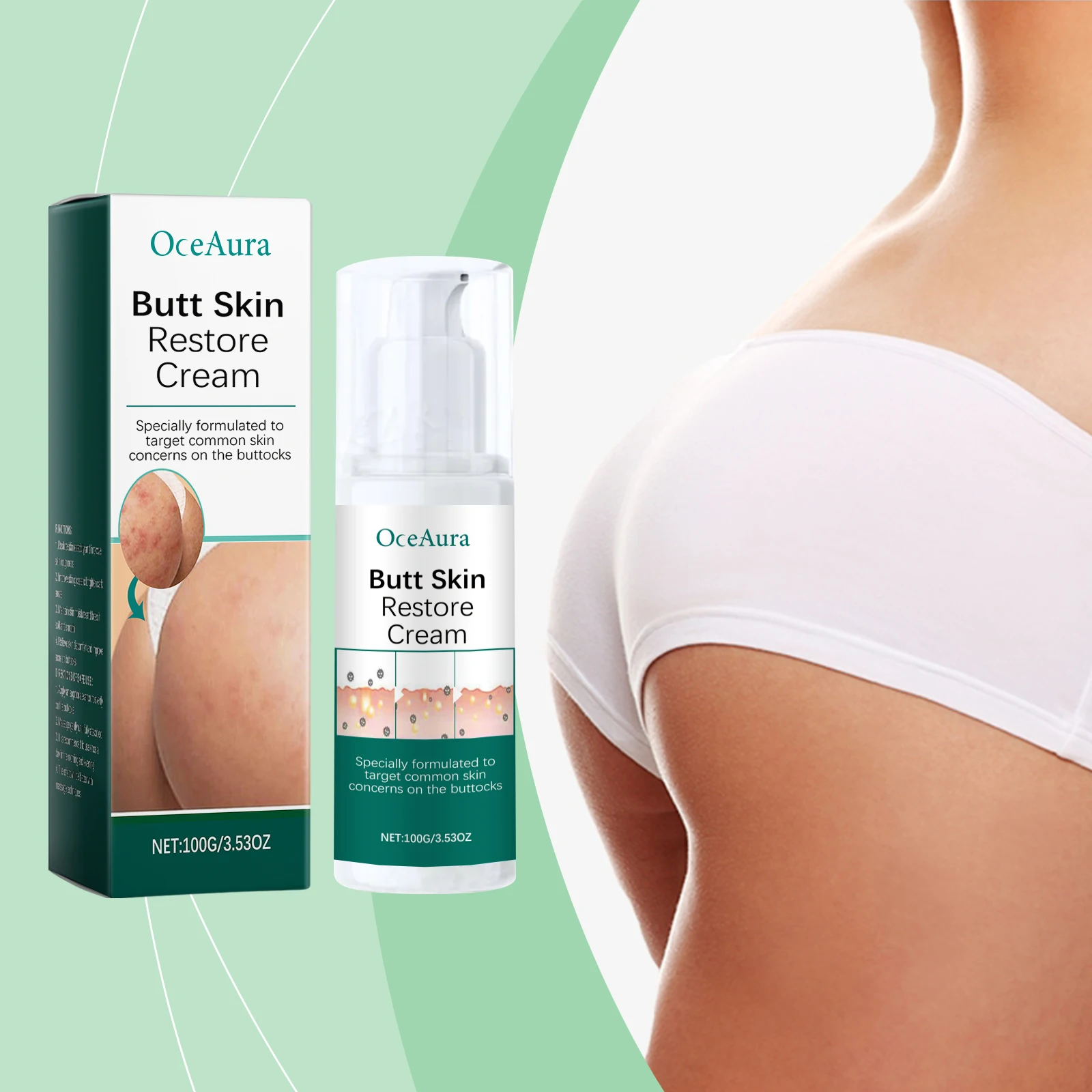 OceAura крем от прыщей для ягодиц, укрепляющий отшелушивающий крем для куриной кожи, увлажняющие средства для осветления кожи, крем для ухода за гладкой кожей
OceAura крем от прыщей для ягодиц, укрепляющий отшелушивающий крем для куриной кожи, увлажняющие средства для осветления кожи, крем для ухода за гладкой кожей