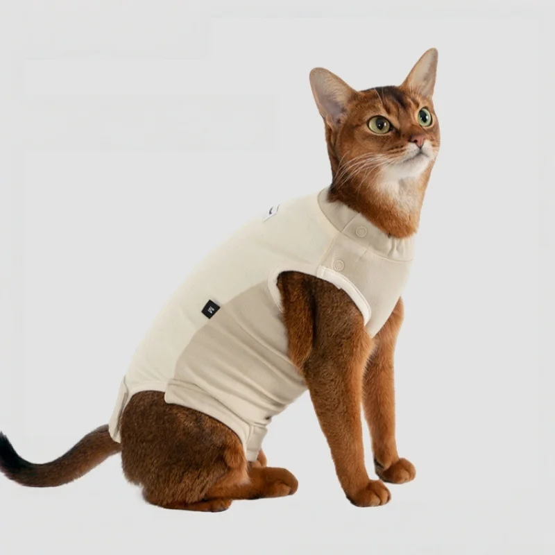 Cat Surgery Recovery Suit, Female Dog Onesie for Spay/Neuter, High Neck Anti-Licking Breathable for Small/Medium/Large Cats
Cat Surgery Recovery Suit, Female Dog Onesie for Spay/Neuter, High Neck Anti-Licking Breathable for Small/Medium/Large Cats