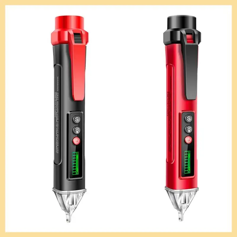 AB08-ANENG VC1010 Digital AC/DC Voltage Detectors Smart Non-Contact Tester Pen Meter 12-1000V Current Electric Sensor Test Penci
AB08-ANENG VC1010 Digital AC/DC Voltage Detectors Smart Non-Contact Tester Pen Meter 12-1000V Current Electric Sensor Test Penci