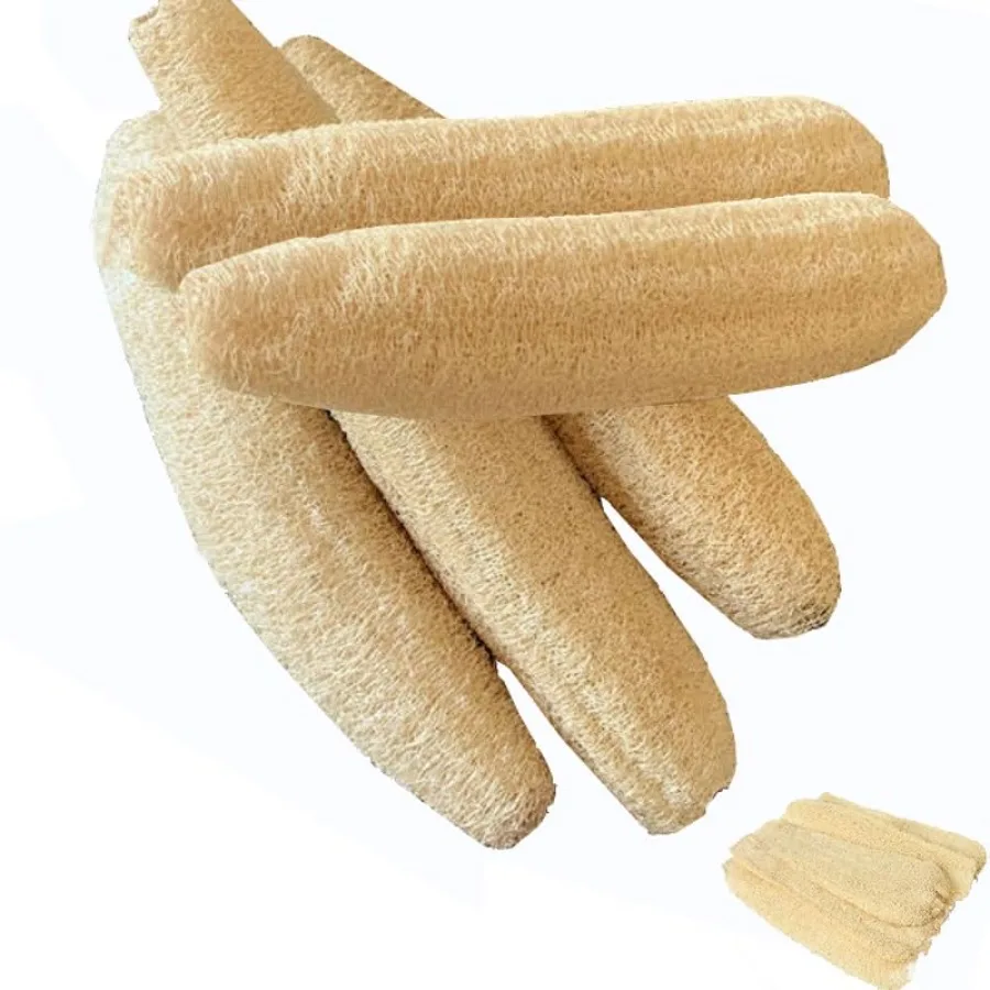 10" Natural Loofah Exfoliating Body Sponge Scrubber for Skin Care in Bath Spa Shower Pack of 5
10" Natural Loofah Exfoliating Body Sponge Scrubber for Skin Care in Bath Spa Shower Pack of 5