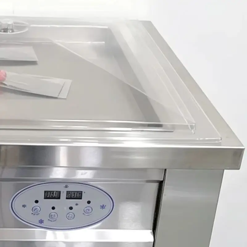 Large Capacity Commercial Stainless Steel Ice Cream Roll Machine Stir Fried Yogurt Maker for Business Use Frozen And Fried
Large Capacity Commercial Stainless Steel Ice Cream Roll Machine Stir Fried Yogurt Maker for Business Use Frozen And Fried