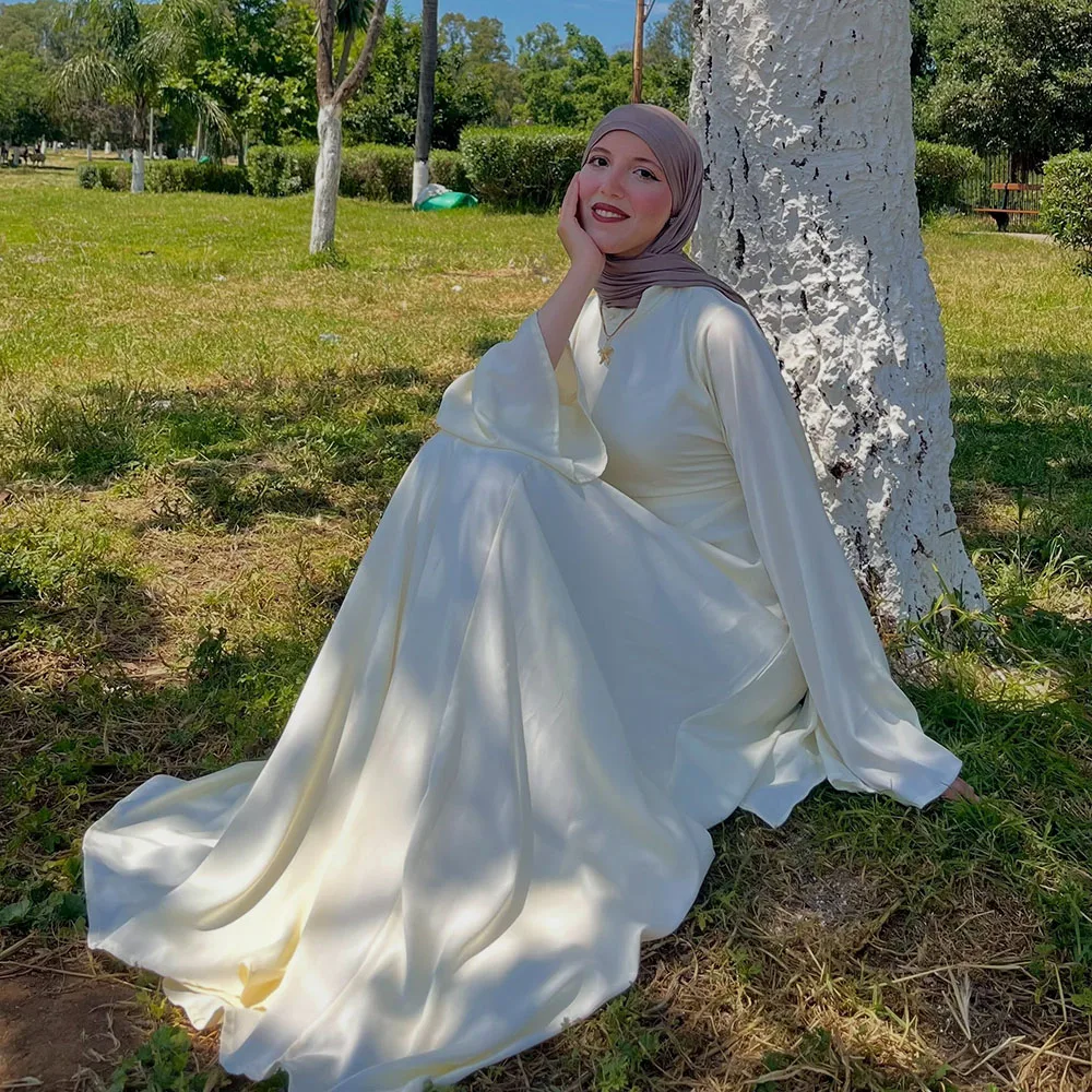 Eightale Arabic Wedding Dress Customized Floor Length Ivory Muslim Mermaid Long Sleeves Bridal Gown Bride Party Dress
Eightale Arabic Wedding Dress Customized Floor Length Ivory Muslim Mermaid Long Sleeves Bridal Gown Bride Party Dress