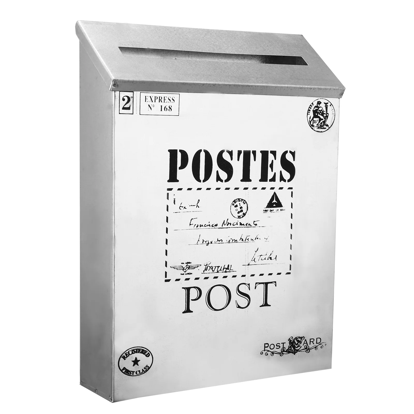 Retro Tin Mailbox Decor Vintage Photo Supply Props Home Household Fashioned for Iron Sheet
Retro Tin Mailbox Decor Vintage Photo Supply Props Home Household Fashioned for Iron Sheet