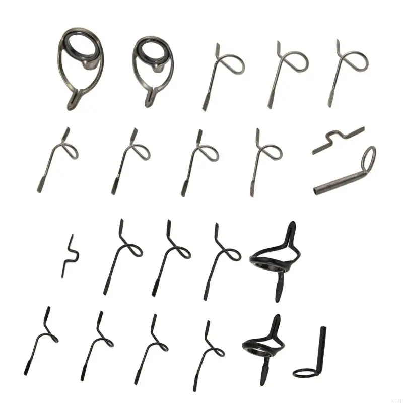 X7JD Smoothest Fly Rod Guide Set Fishing Tips Fishing DIY Eye Rings Accessories
X7JD Smoothest Fly Rod Guide Set Fishing Tips Fishing DIY Eye Rings Accessories