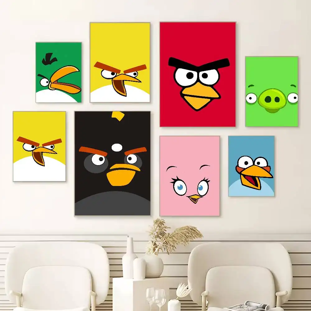 A-Angry birds Poster HD Self Adhesive Waterproof Wall Art Ideal for Home Office Dorm Gift
A-Angry birds Poster HD Self Adhesive Waterproof Wall Art Ideal for Home Office Dorm Gift