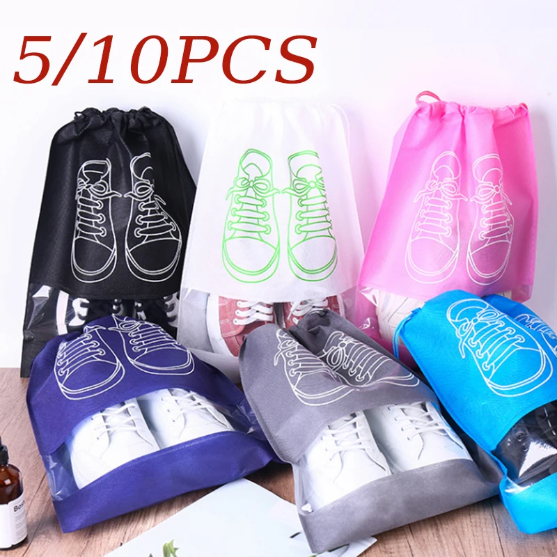 5-10pcs Transparent Travel Shoe Bag Shoes Cover Mildew-proof and Moisture-proof Overshoes Dust Covers Household Merchandises
5-10pcs Transparent Travel Shoe Bag Shoes Cover Mildew-proof and Moisture-proof Overshoes Dust Covers Household Merchandises