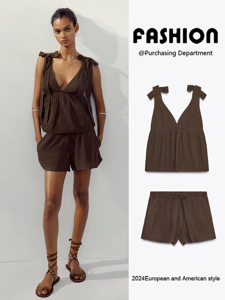 Summer New Arrival Women's V-ne Top with orts Ethnic Stage Costume ort Sve Faionable Ladies' Outfit
Summer New Arrival Women's V-ne Top with orts Ethnic Stage Costume ort Sve Faionable Ladies' Outfit