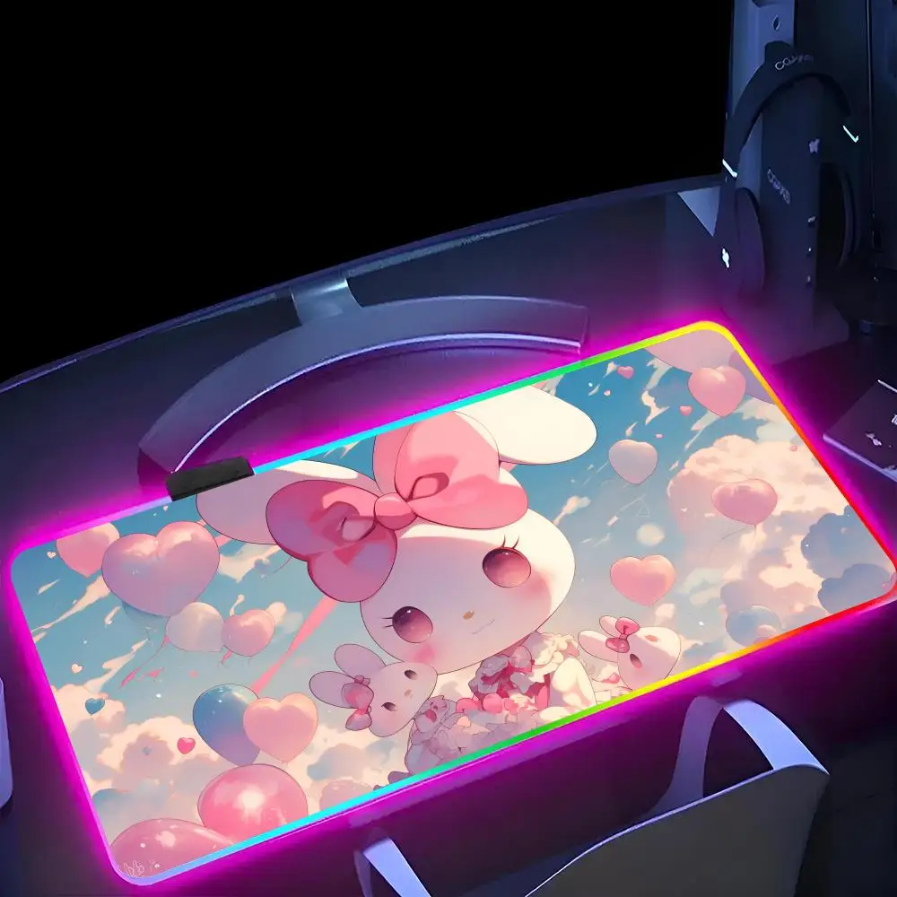 Милый коврик для мыши M-My M-Melodys MINISO, RGB игровой коврик для мыши, подсветка для клавиатуры XXL
Милый коврик для мыши M-My M-Melodys MINISO, RGB игровой коврик для мыши, подсветка для клавиатуры XXL