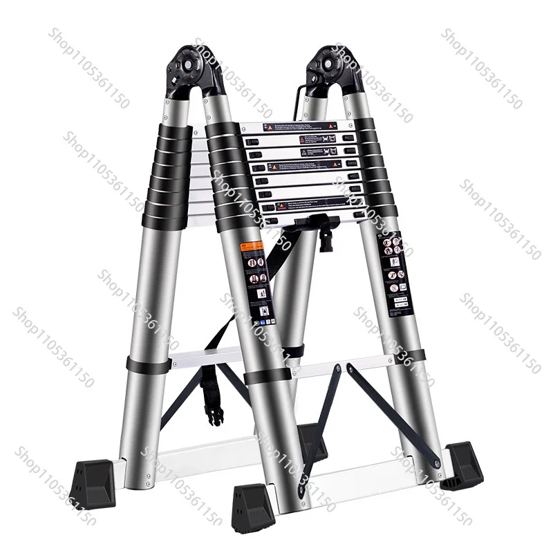 Thickened aluminum alloy herringbone household ladder, lifting bamboo joint telescopic ladder, loft ladder manufacturer
Thickened aluminum alloy herringbone household ladder, lifting bamboo joint telescopic ladder, loft ladder manufacturer