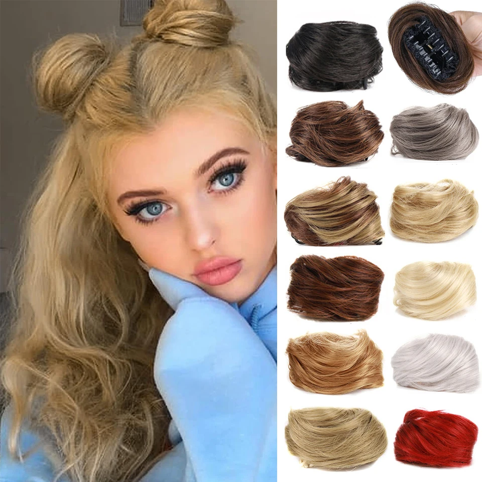 Women's Hair Buns Synthetic Curly Chignon Ombre Claw Hair Messy Buns Updo claw Clip In Hairpiece For Women
Women's Hair Buns Synthetic Curly Chignon Ombre Claw Hair Messy Buns Updo claw Clip In Hairpiece For Women