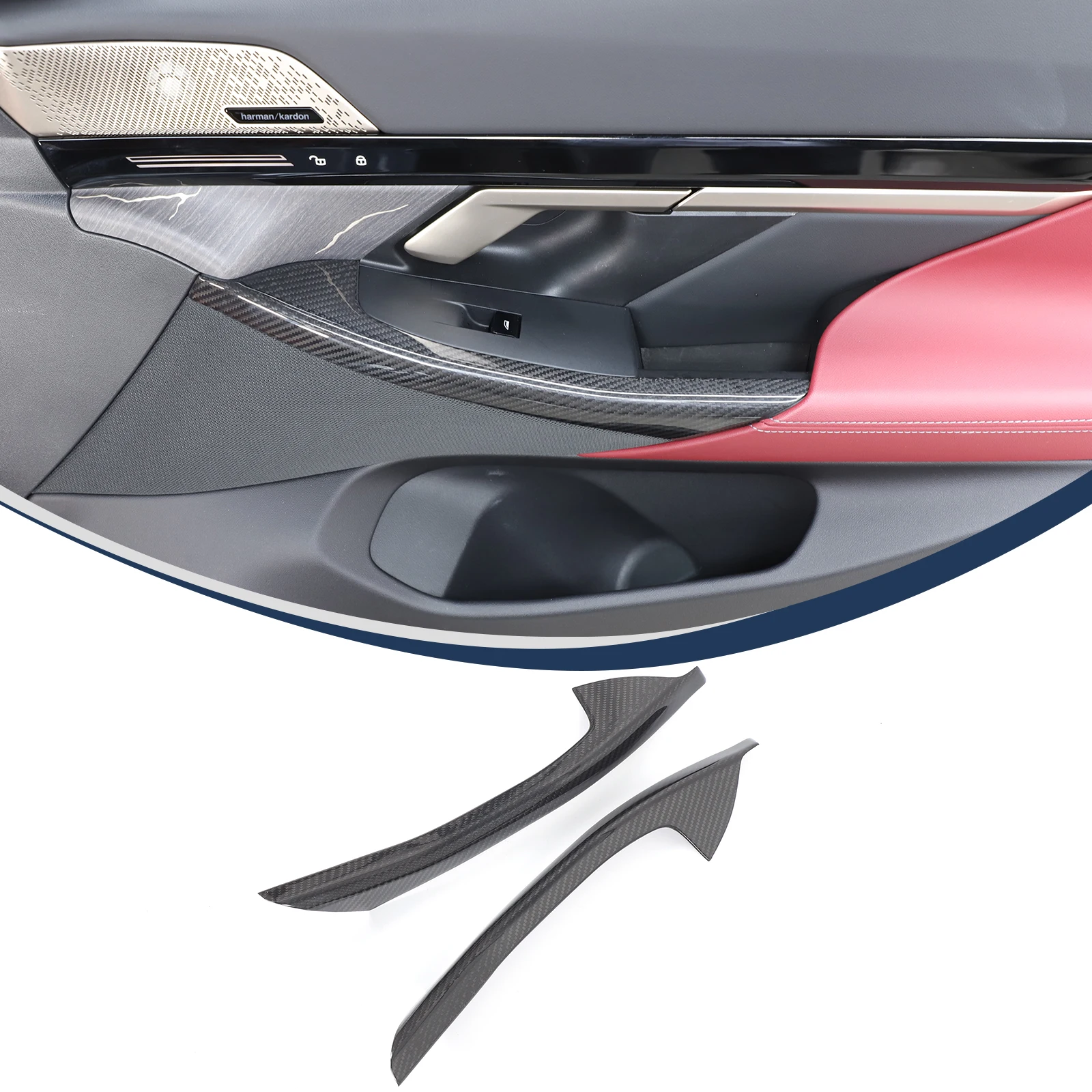 Genuine Carbon Fiber Window Regulator Outer Frame Panels for 2024 BMW 5 Series Automobiles Interior Accessories
Genuine Carbon Fiber Window Regulator Outer Frame Panels for 2024 BMW 5 Series Automobiles Interior Accessories