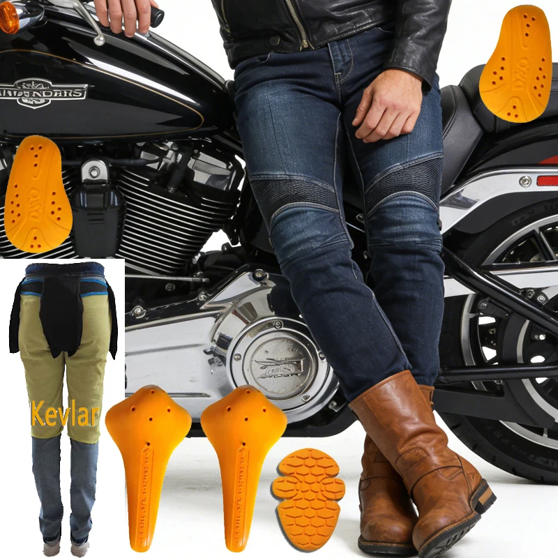 Kevlar Motorcycle Jeans Men Motocross Protective Pants Aramid Sports Racing Riding Gear Spring Autumn 011
Kevlar Motorcycle Jeans Men Motocross Protective Pants Aramid Sports Racing Riding Gear Spring Autumn 011