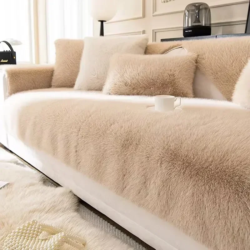 Velvet Sofa Cover Universal Plaid Plush Non-Slip Thickened Living Room Sofa Cover Warm Flannel Sofa Cushion Armrest Back Towel
Velvet Sofa Cover Universal Plaid Plush Non-Slip Thickened Living Room Sofa Cover Warm Flannel Sofa Cushion Armrest Back Towel