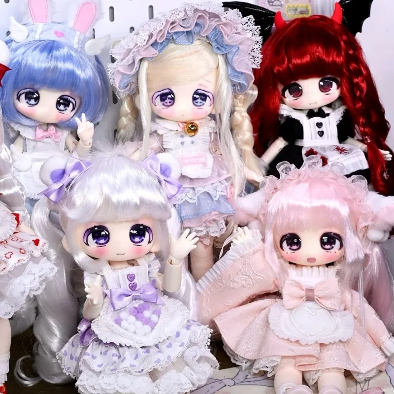 New Authentic Sweet Shopwindow 1/6 Bjd Removable Wig Bjd Blind Box Kawaii Movable Joint Decoration Desktop Toys Gifts
New Authentic Sweet Shopwindow 1/6 Bjd Removable Wig Bjd Blind Box Kawaii Movable Joint Decoration Desktop Toys Gifts