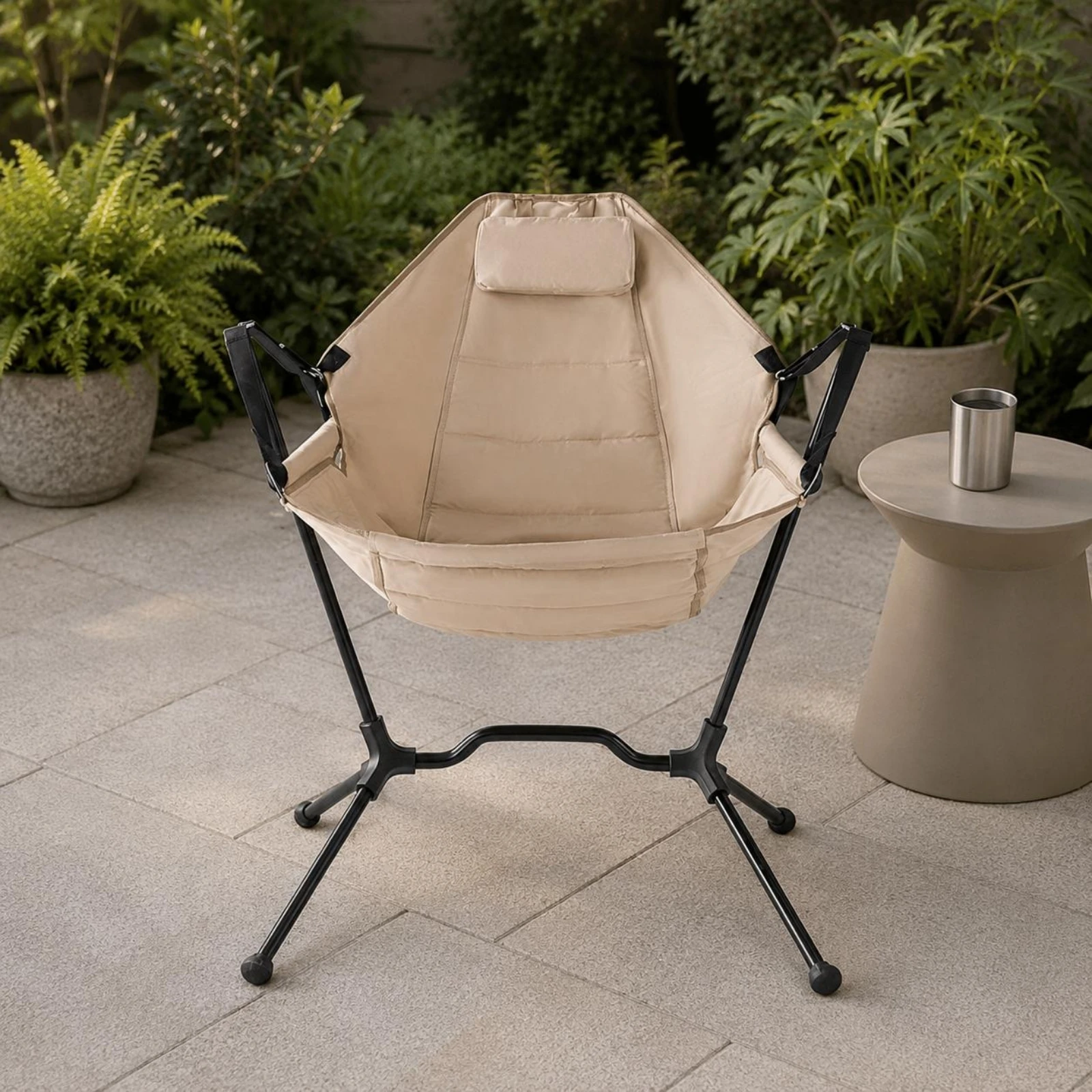 Outdoor Rocking Swing Chair Foldable Rocking Camp Chair Garden Furniture Lightweight Multi-Surface Use for Camping, Fishing
Outdoor Rocking Swing Chair Foldable Rocking Camp Chair Garden Furniture Lightweight Multi-Surface Use for Camping, Fishing