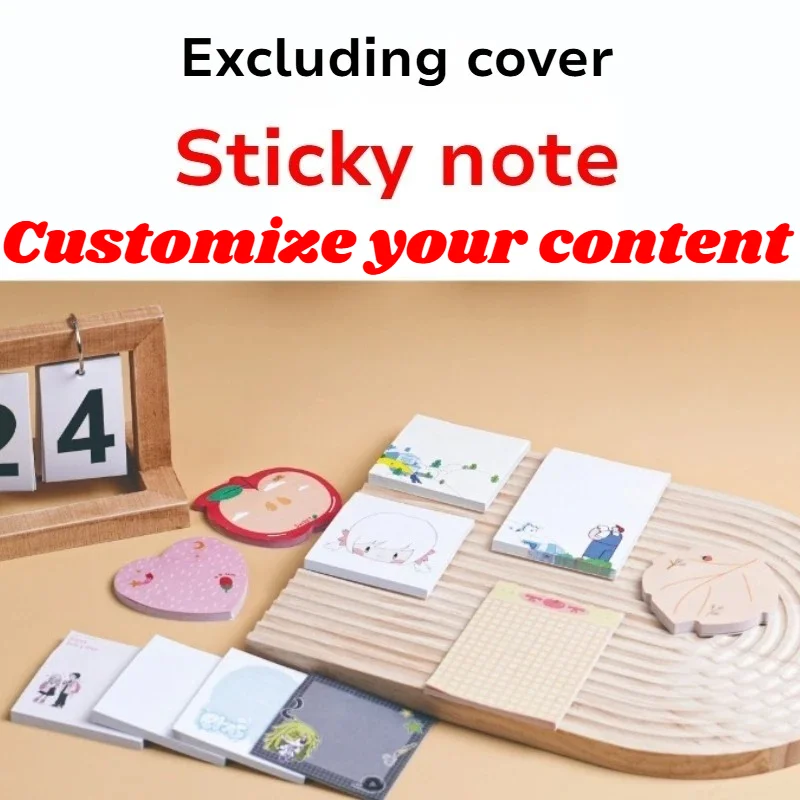 20pcs Size 7x7cm Custom Sticky Notes Personalized Memo Pads Custom Logo
20pcs Size 7x7cm Custom Sticky Notes Personalized Memo Pads Custom Logo