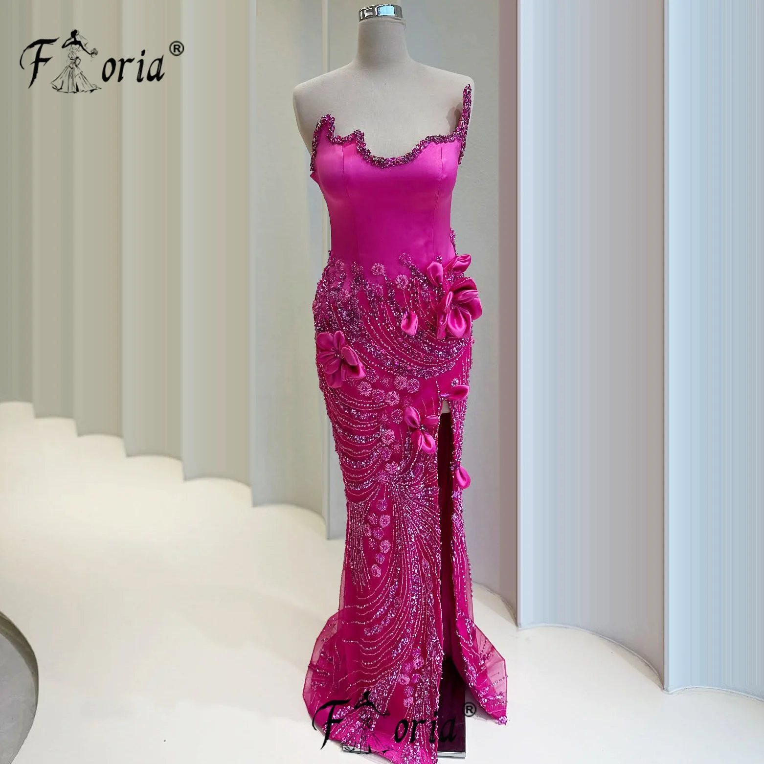 Потрясающие вечерние платья цвета фуксии с бисером, без рукавов, с 3D цветами и разрезом, для выпускного вечера, коктейльных вечеринок, гала-вечеров, а также на день рождения
Потрясающие вечерние платья цвета фуксии с бисером, без рукавов, с 3D цветами и разрезом, для выпускного вечера, коктейльных вечеринок, гала-вечеров, а также на день рождения