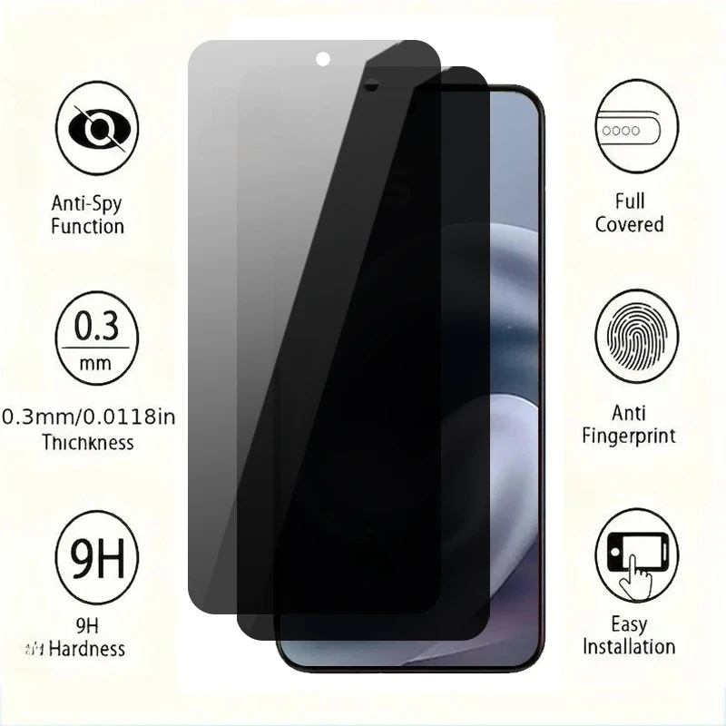 2-4pcs Anti-spy Protective Glass for Motorola Moto G86 G56 G05 G15 G Power G35 G45 G55 G54 G62 G52 Privacy Screen Protectors
2-4pcs Anti-spy Protective Glass for Motorola Moto G86 G56 G05 G15 G Power G35 G45 G55 G54 G62 G52 Privacy Screen Protectors