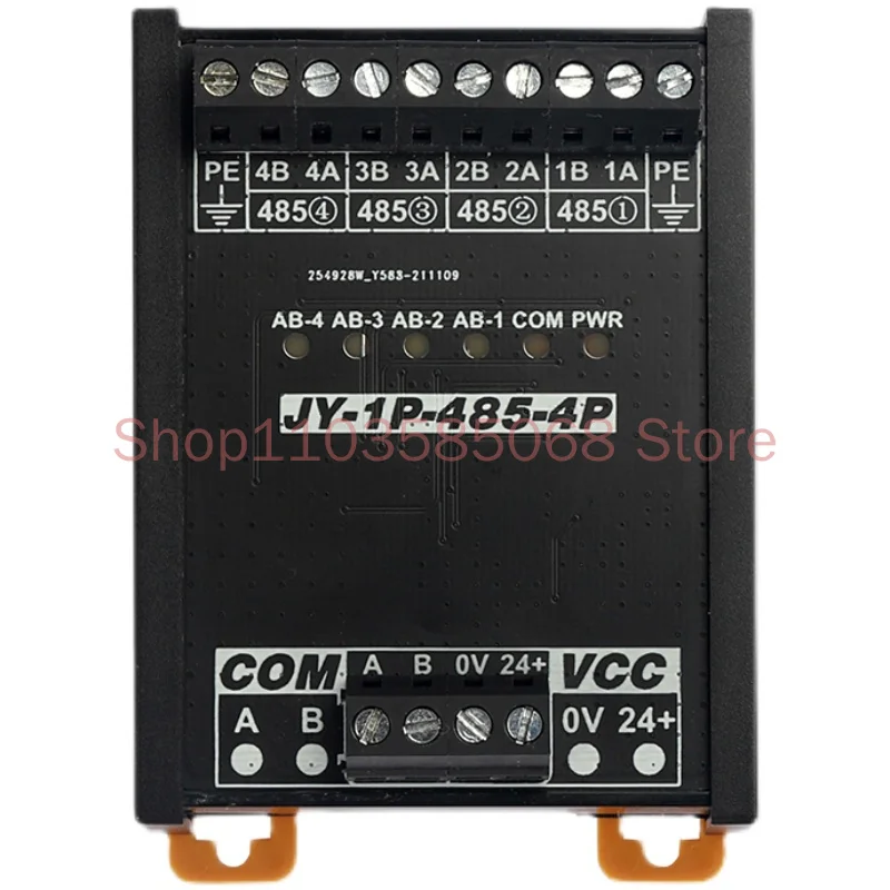 Amoxun Industrial 4-way Hub 1-way RS485 to 4-way 485 Extended Signal Relay Expansion Module
Amoxun Industrial 4-way Hub 1-way RS485 to 4-way 485 Extended Signal Relay Expansion Module