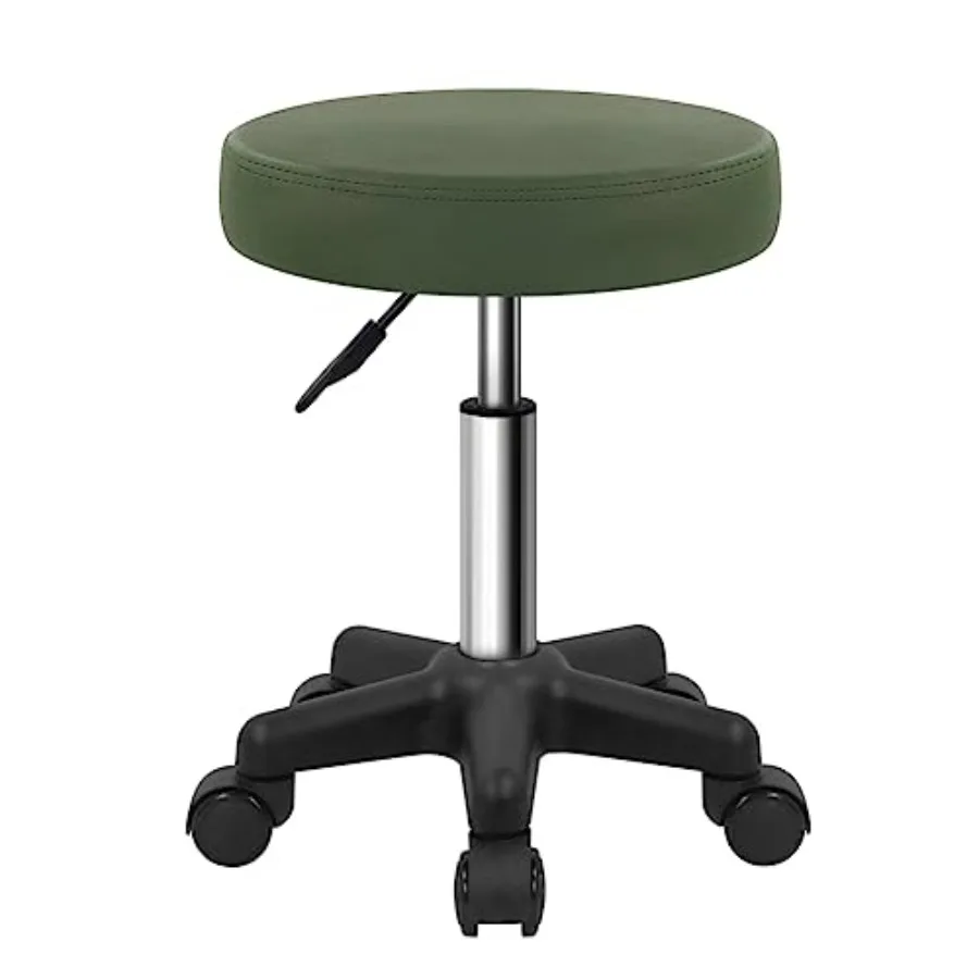 Round Rolling Stool Height Adjustable Stool with Wheels for Spa Salon Massage
Round Rolling Stool Height Adjustable Stool with Wheels for Spa Salon Massage