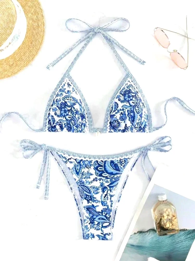 2025 Halter String Triangle Two Piece Bikini Women Swimwear Female Swimsuit Bathers Bathing Swimming Suit Beachwear Summer
2025 Halter String Triangle Two Piece Bikini Women Swimwear Female Swimsuit Bathers Bathing Swimming Suit Beachwear Summer