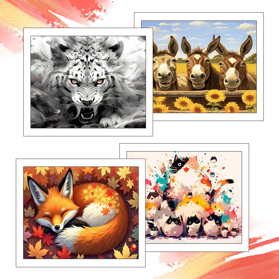 RUOPOTY Painting By Number Adults New Animals Picture Drawing 40X50cm Handpainted Oil Painting On Canvas Paintings Wall Decor
RUOPOTY Painting By Number Adults New Animals Picture Drawing 40X50cm Handpainted Oil Painting On Canvas Paintings Wall Decor
