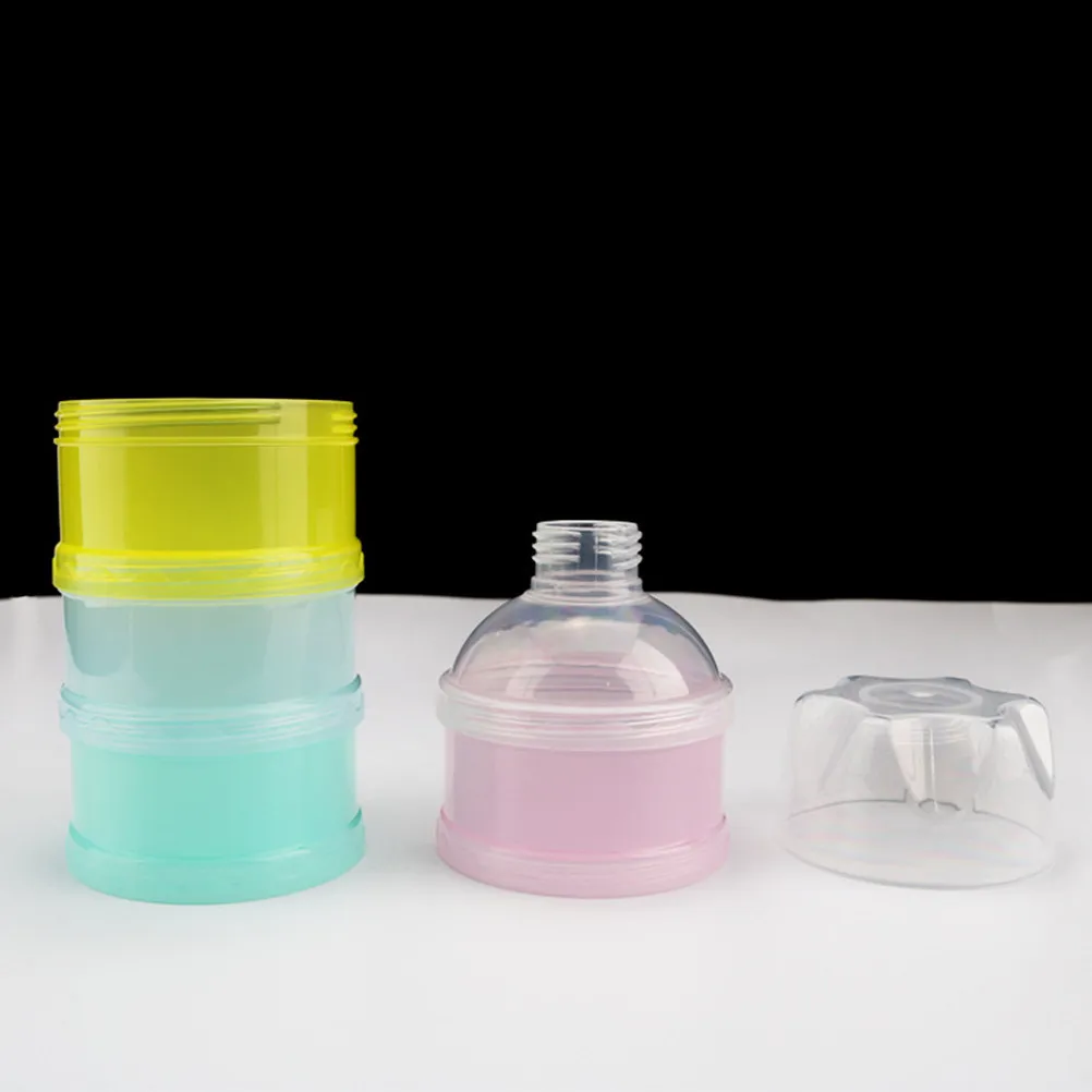 4-Layer Milk Powder Dispenser Stackable Twist-Lock Formula Storage Container for Baby Feeding Snack Organizer
4-Layer Milk Powder Dispenser Stackable Twist-Lock Formula Storage Container for Baby Feeding Snack Organizer
