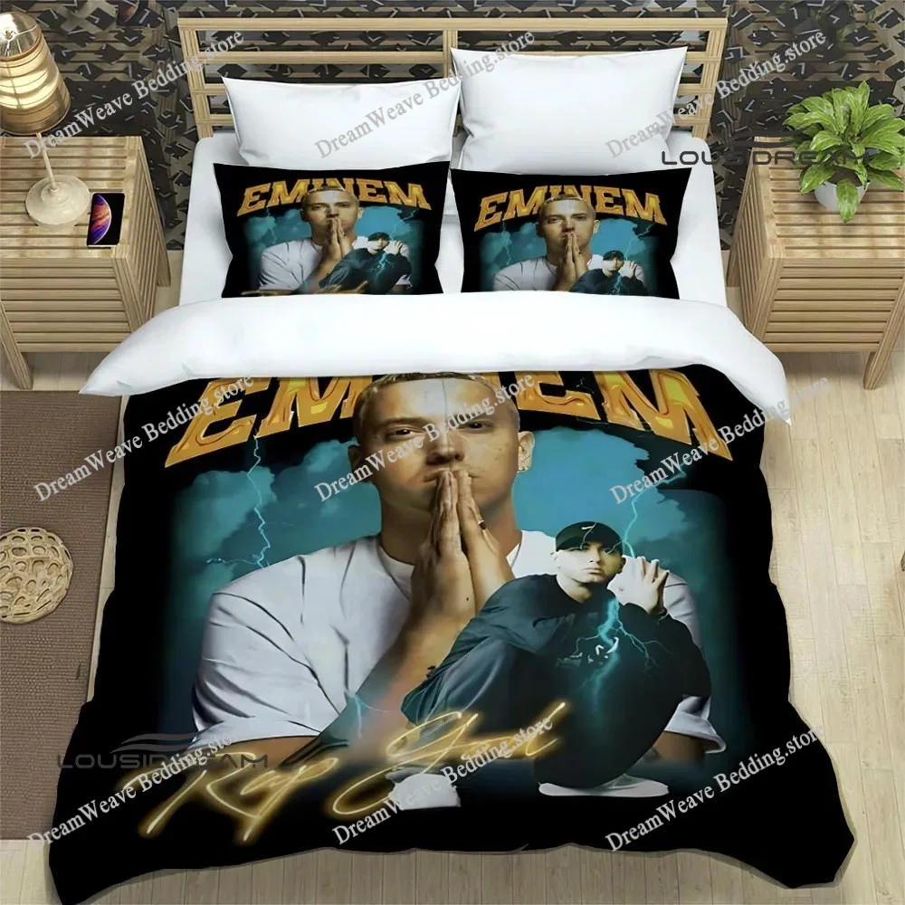 Eminem Hip-hop Singer All Season Duvet Cover Comforter Bedding Sets Soft Quilt Cover and Pillowcases SingleDoubleQueenKing
Eminem Hip-hop Singer All Season Duvet Cover Comforter Bedding Sets Soft Quilt Cover and Pillowcases SingleDoubleQueenKing