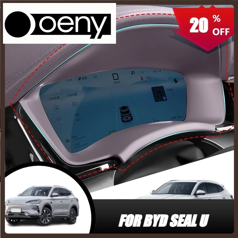 Подходит для Byd Song Plus Seal u Dmi Ev 2020-2025, автомобильный экран, панель приборной панели, декоративная рамка, износостойкий защитный чехол от царапин
Подходит для Byd Song Plus Seal u Dmi Ev 2020-2025, автомобильный экран, панель приборной панели, декоративная рамка, износостойкий защитный чехол от царапин