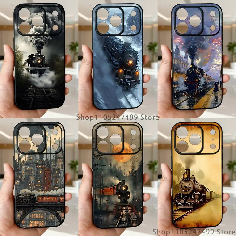Classic Steam Train Railway Phone Case For iPhone 17,16,15,14,13,12,11,Pro,Max,Plus,E,Air,Mini Protective Black Cover
Classic Steam Train Railway Phone Case For iPhone 17,16,15,14,13,12,11,Pro,Max,Plus,E,Air,Mini Protective Black Cover