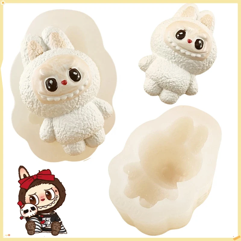 Labubued Silicone Mould Cartoon DIY Chocolate Cake Candy Baking Mold Handmade Candle Soap Gypsum Resin Handicraft Making Tools
Labubued Silicone Mould Cartoon DIY Chocolate Cake Candy Baking Mold Handmade Candle Soap Gypsum Resin Handicraft Making Tools
