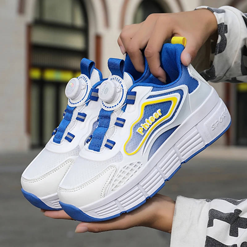 New Ice Silk Mesh Walking Shoes Without Lights Adult Roller Skates Children Students Invisible Ice Skates Shoes with Wheels
New Ice Silk Mesh Walking Shoes Without Lights Adult Roller Skates Children Students Invisible Ice Skates Shoes with Wheels