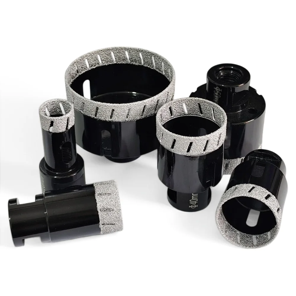 1pc Diamond Drilling Core Bits M14 Thread Porcelain Tile Stoneware Crowns Drill Crowns Marble Stone Masonry Hole Saw 6-100mm
1pc Diamond Drilling Core Bits M14 Thread Porcelain Tile Stoneware Crowns Drill Crowns Marble Stone Masonry Hole Saw 6-100mm