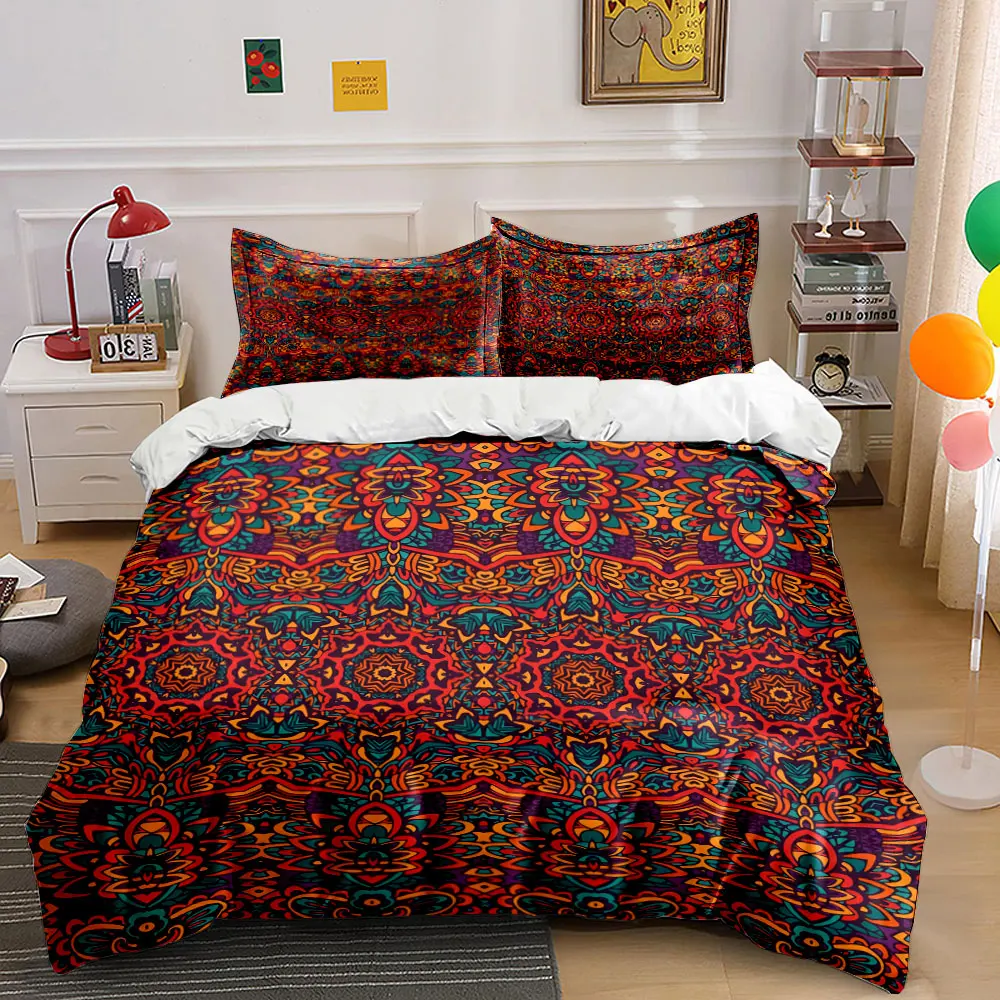 Colorful Pattern Design Art Mosaic Print Soft Comfortable Duvet Cover Bedding Set Included 1*Duvet Cover 2*Pillowcases
Colorful Pattern Design Art Mosaic Print Soft Comfortable Duvet Cover Bedding Set Included 1*Duvet Cover 2*Pillowcases